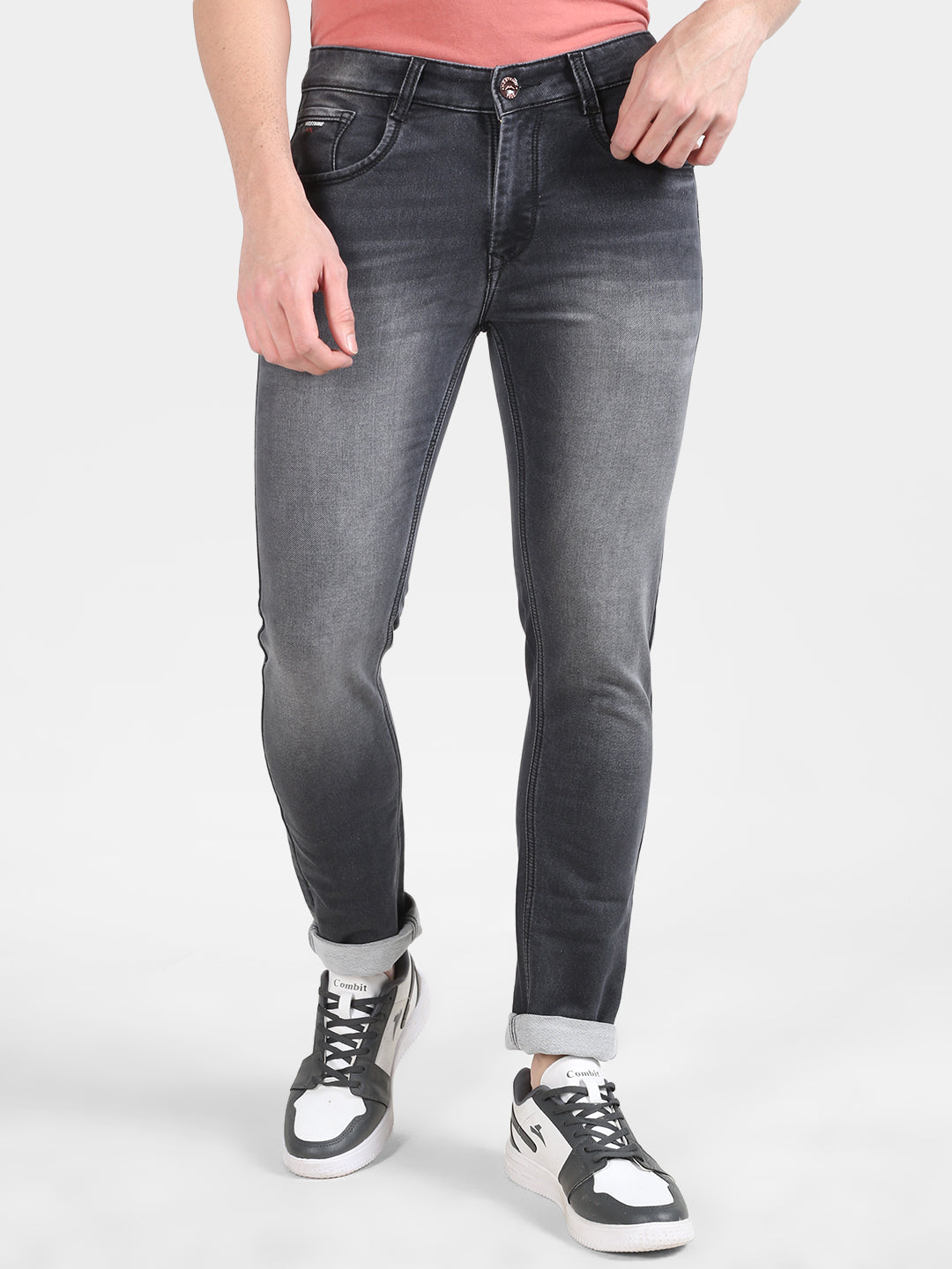 Breeza 14 Smart Fit Grey Jeans