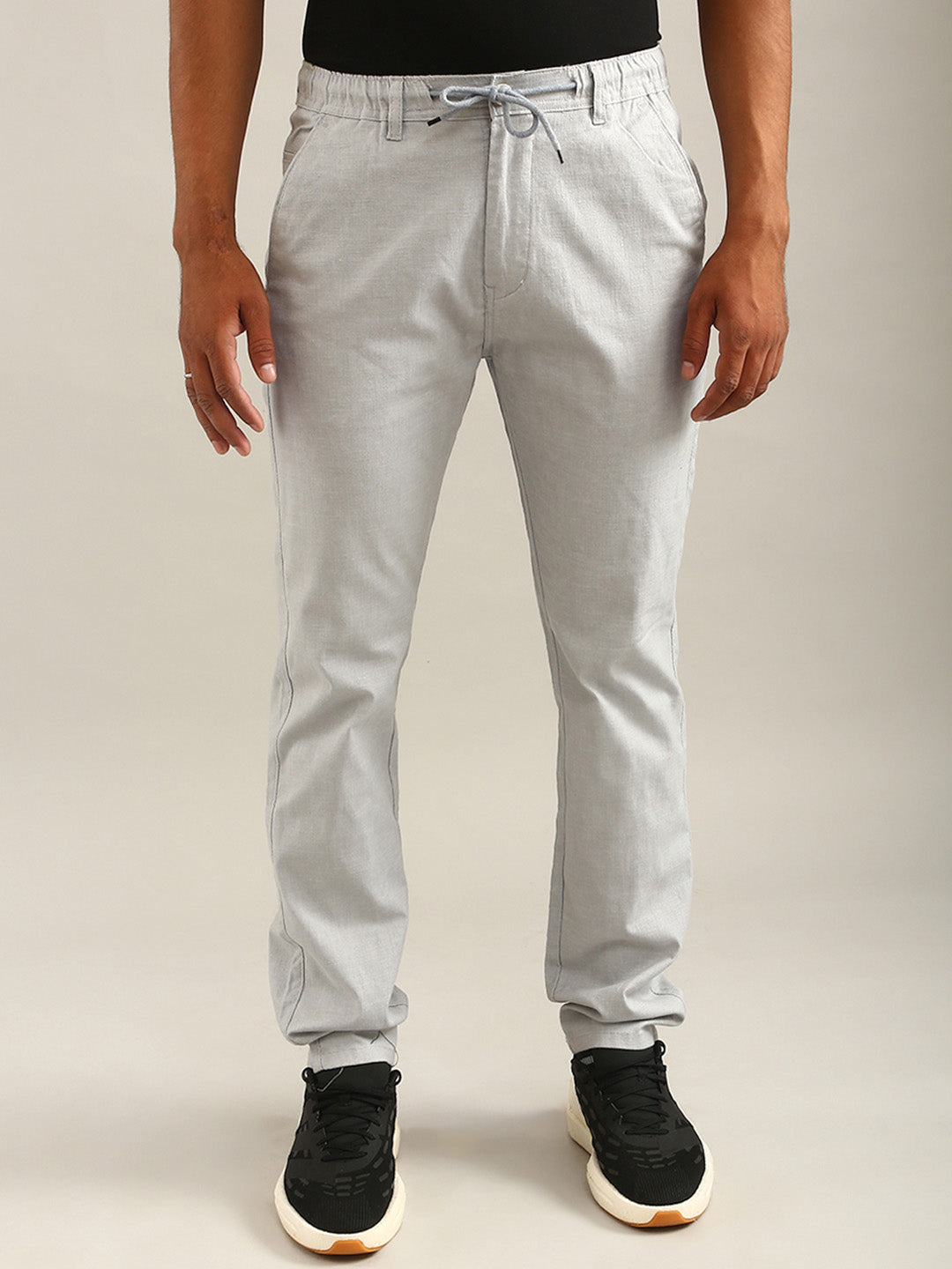 Linen Pajama - Light Grey