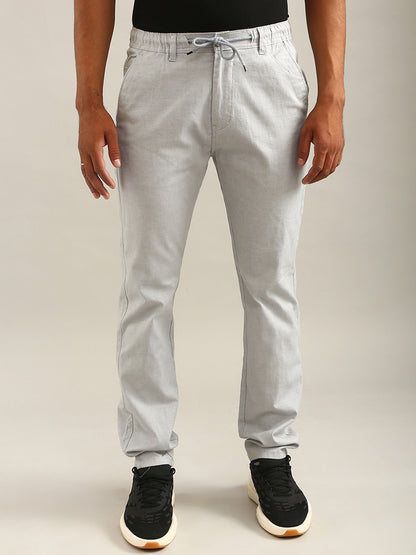 Linen Pajama - Light Grey