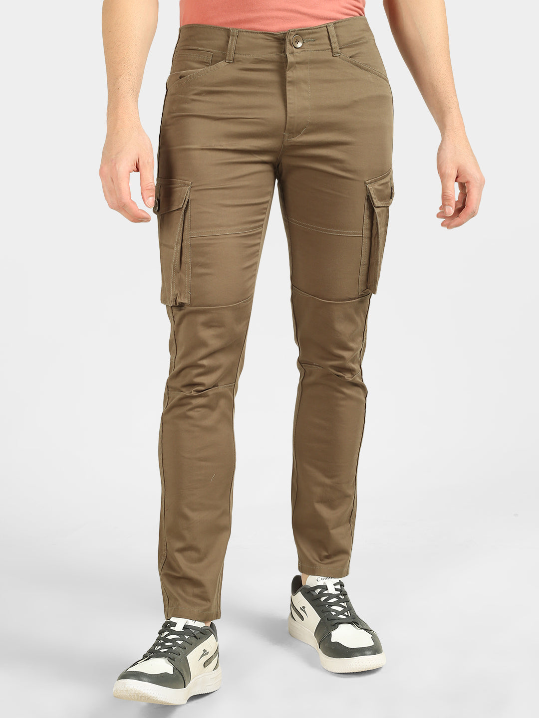 Summer Cool Stretchable Brown Cargo