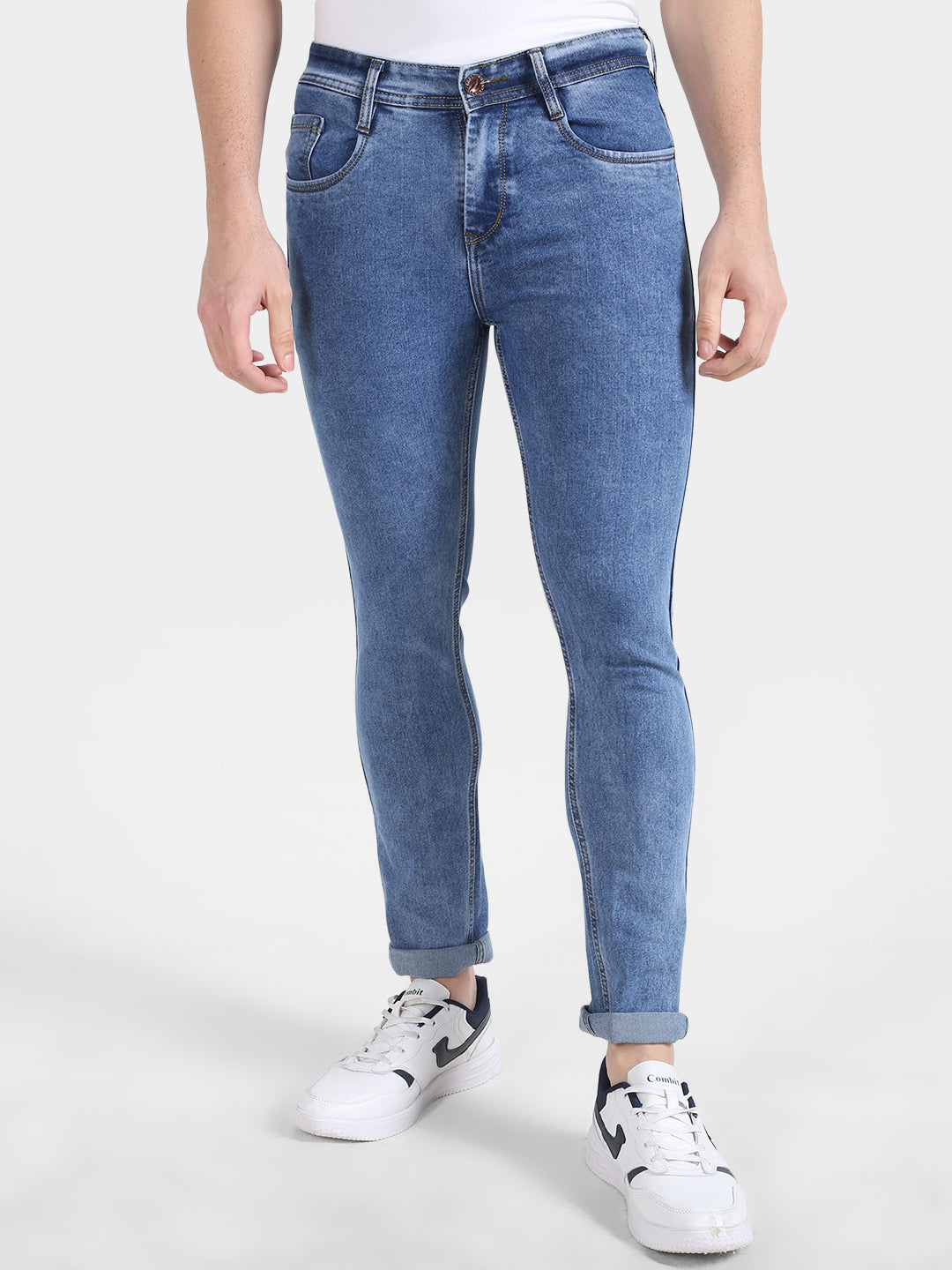 Sonet Comfort Fit Bleechwash Jeans