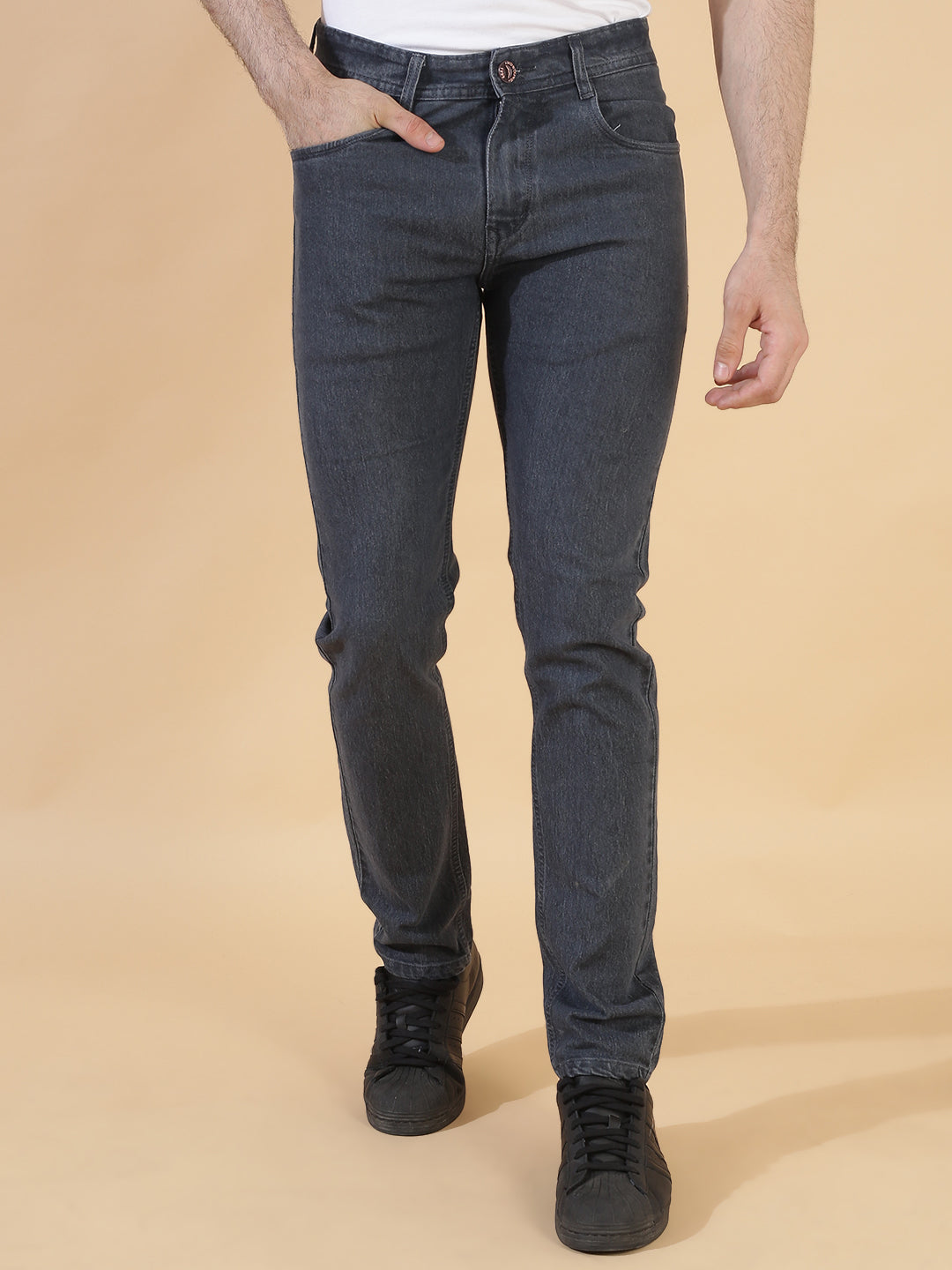 Sonet Light Grey - Comfort Fit Jeans