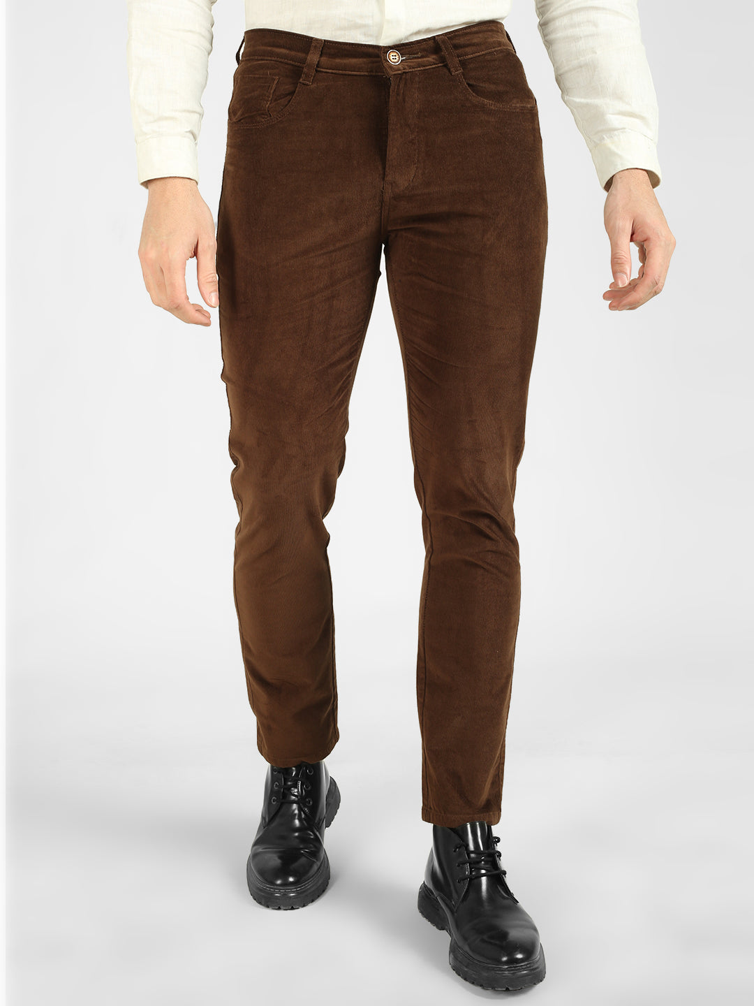 ST Cord- Brown Cotrise Pant