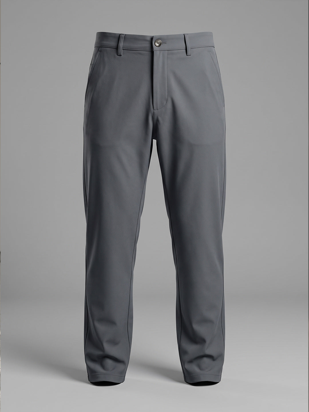 NT Comfort Fit  Ash Grey Mid Rise Trouser
