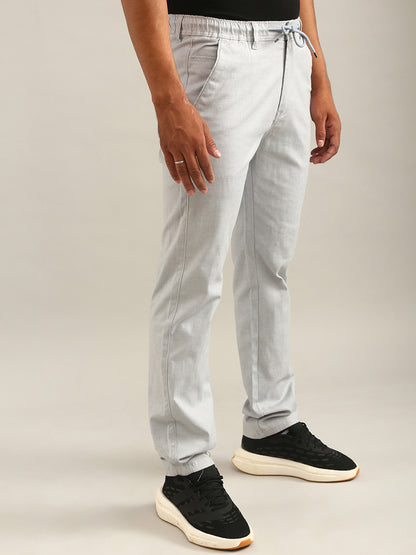 Linen Pajama - Light Grey