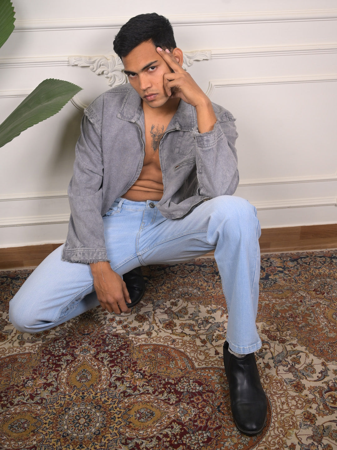 Straight Fit - Sky Fade