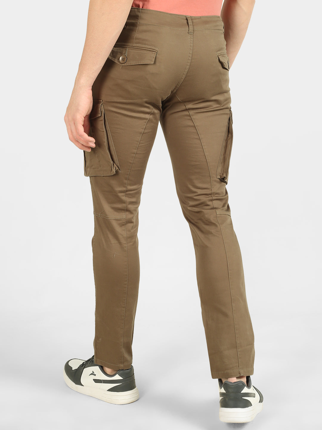 Summer Cool Stretchable Brown Cargo