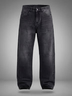 Baggy Fit Cloud Grey Mid Rise Jeans