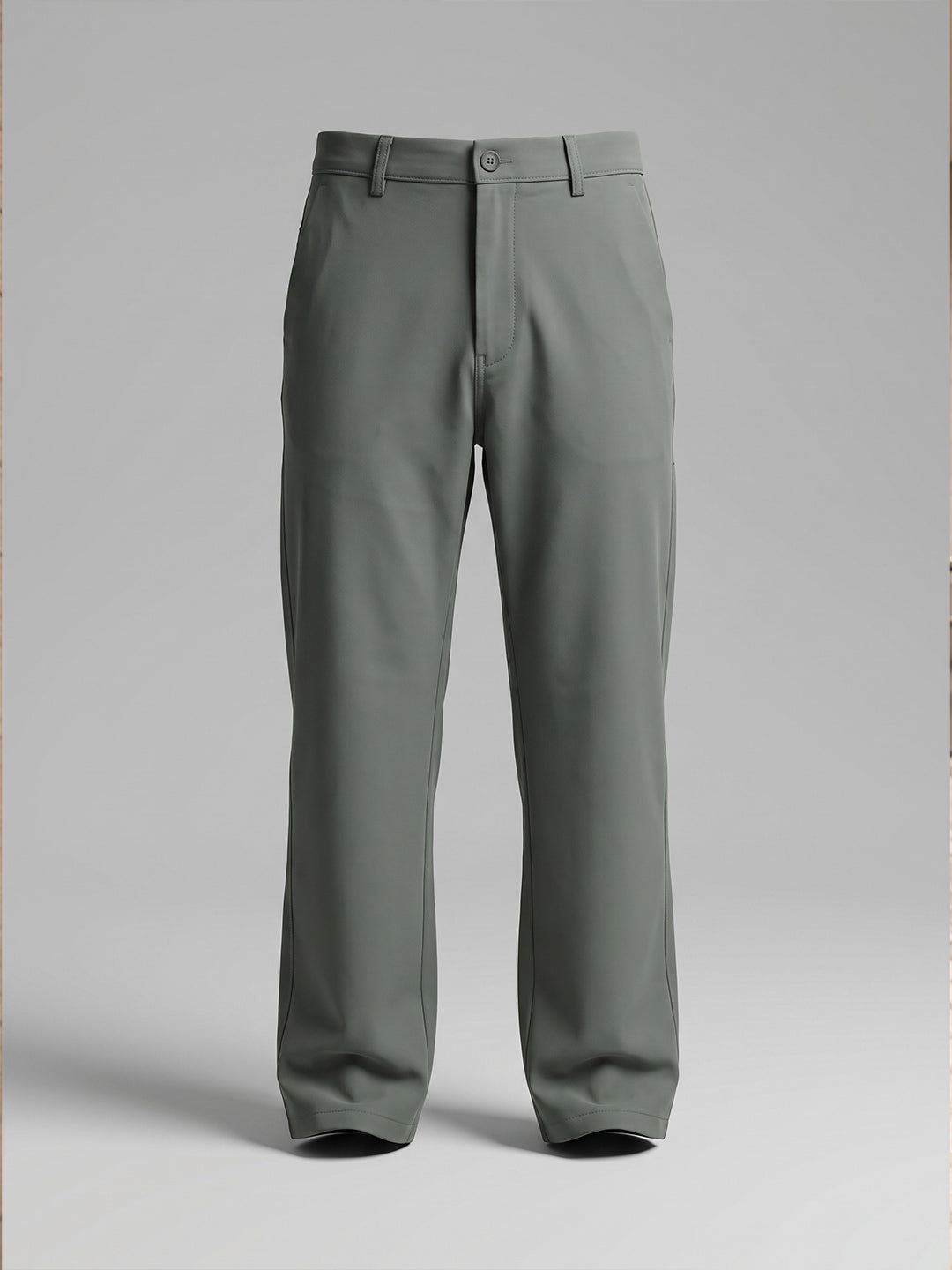NT Comfort Fit Sage Green Mid Rise Trouser