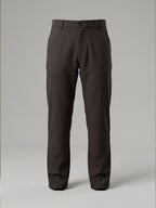 NT Comfort Fit Roasted Coffee Mid Rise Trousers