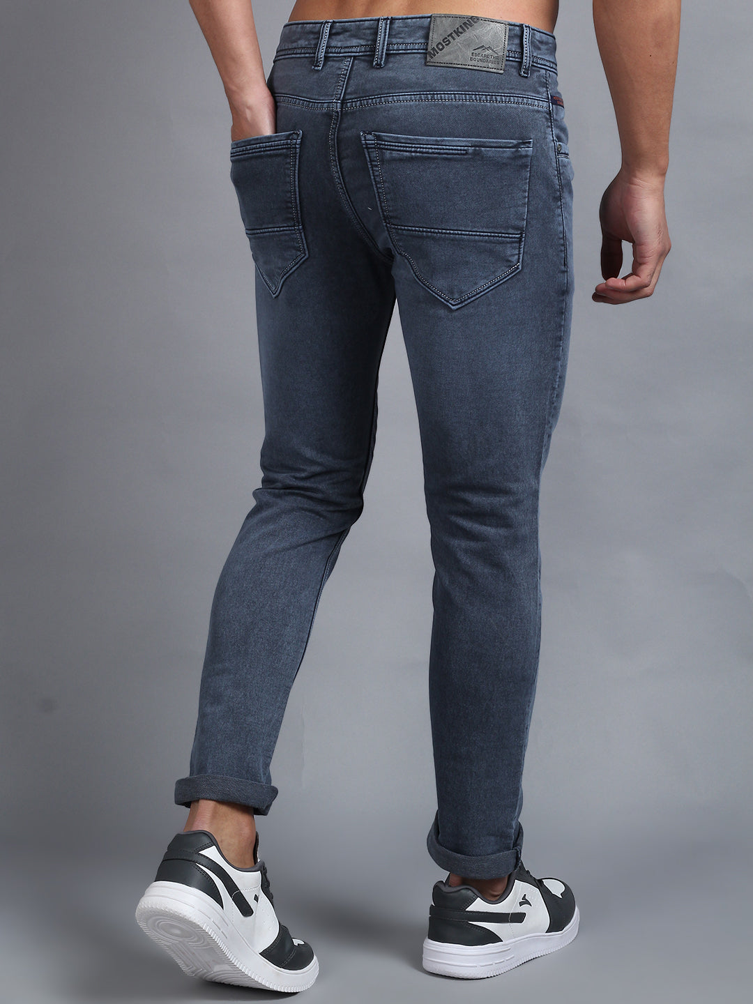 Breeza 12 Smart Fit Grey Jeans