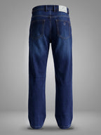 Stln Str Classic Straight Fit Royal Mid Rise Faded Indigo Jeans