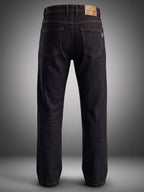 Straight Fit Black M/T Mid Rise Jeans