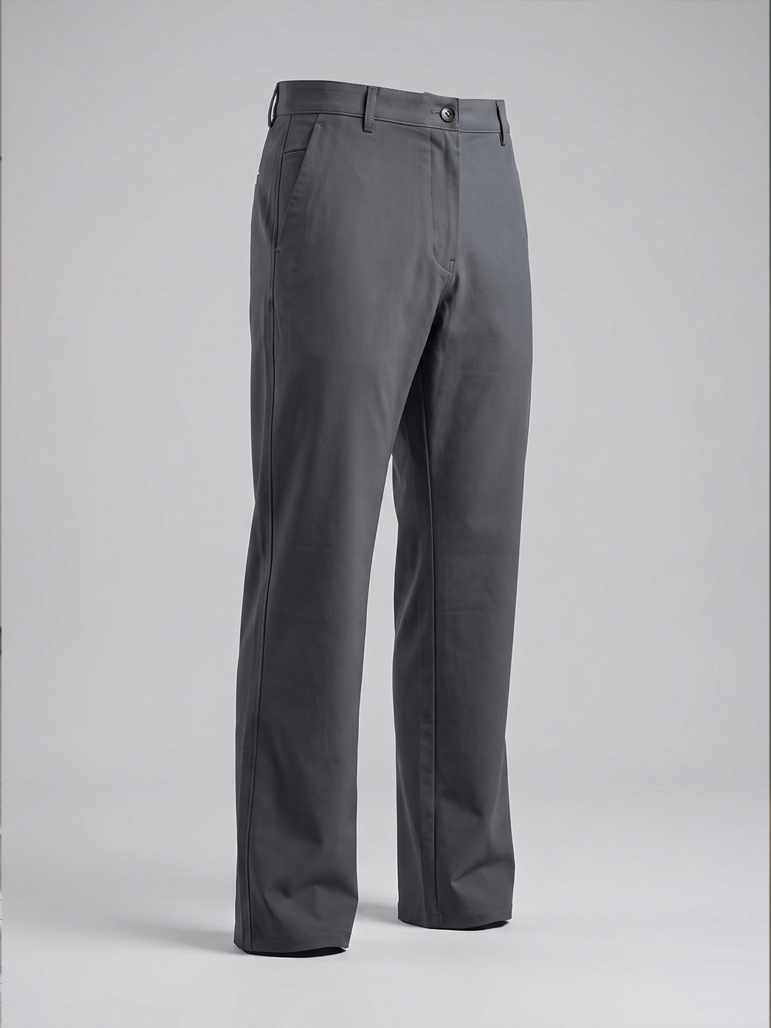 NT Comfort Fit  Ash Grey Mid Rise Trouser