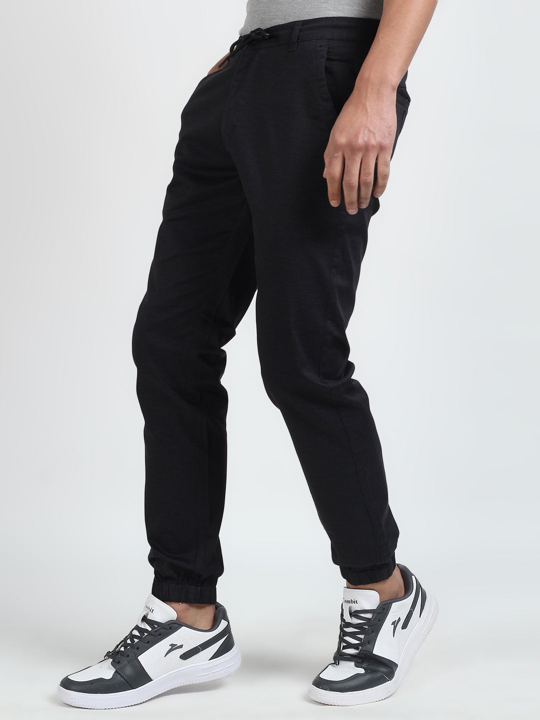 Summer Cool Black Jogger