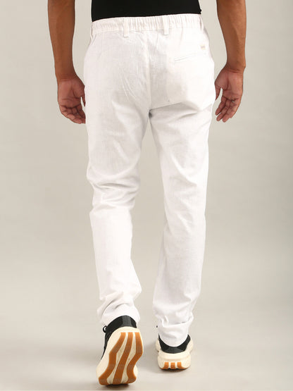 Linen Pajama - White