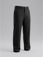 NT Comfort Fit Jet Black Mid Rise Trouser