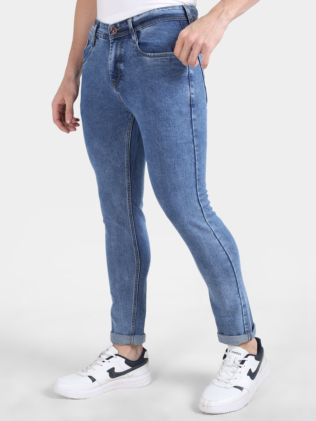 Sonet Comfort Fit Bleechwash Jeans