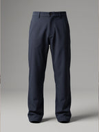 NT Comfort Fit Midnight Blue Mid Rise Trousers