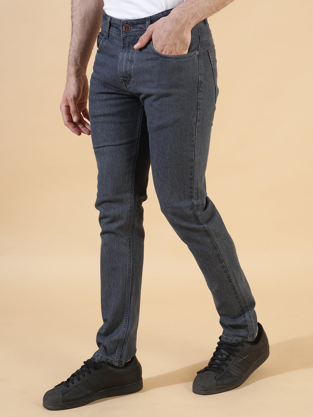 Sonet Light Grey - Comfort Fit Jeans