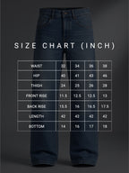 Baggy Fit Cloude Indigo High Rise Jeans