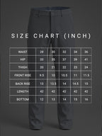 Linen Heritage Relaxed Fit Silver Mist Grey Mid Rise Trouser