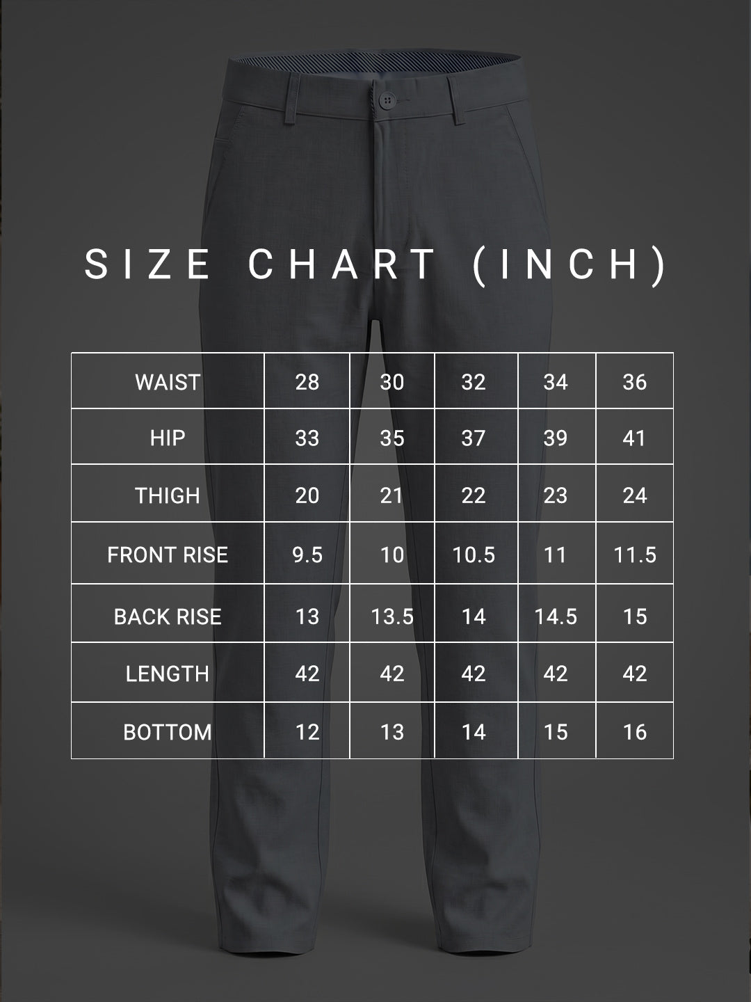 Relaxed Fit Light Grey Mid Rise Trouser