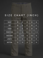Linen Heritage Relaxed Fit Sand Stone Beige Mid Rise Trouser