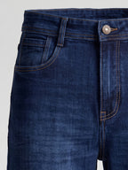 Stln Str Classic Straight Fit Royal Mid Rise Faded Indigo Jeans