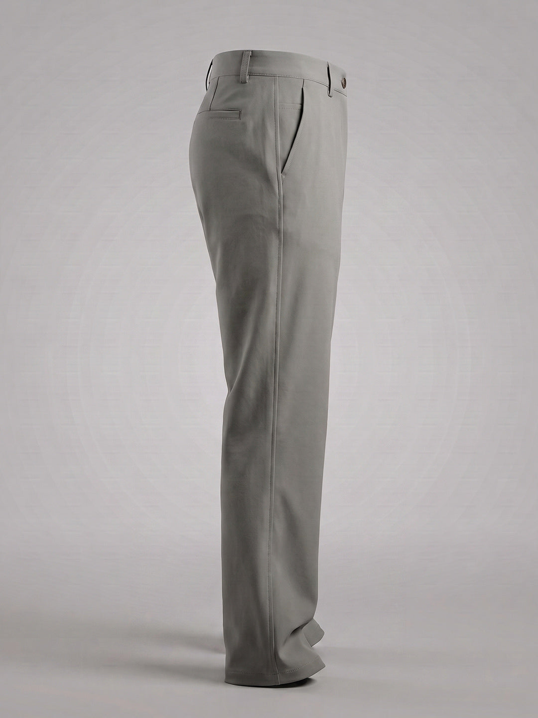 NT Comfort Fit  Steel Grey Mid Rise Trouser