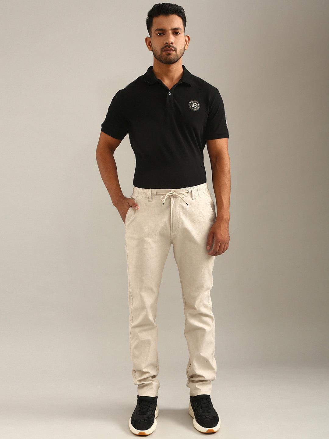 Linen Pajama - Light Mouse