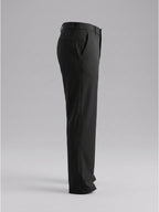 NT Comfort Fit Jet Black Mid Rise Trouser