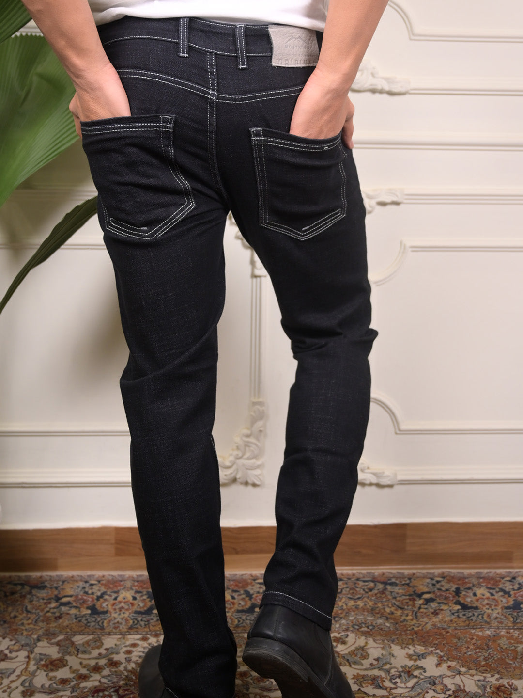 Power Stretch White - BLACK