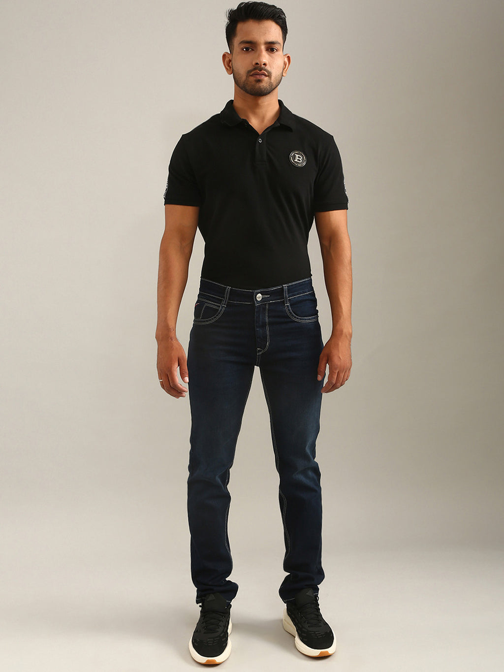 Fade Colourd Indigo 2