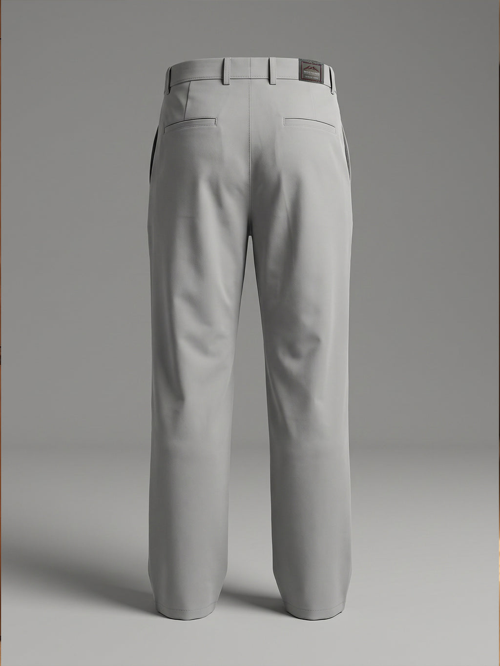 NT Comfort Fit Sand Stone Beige Mid Rise Trouser