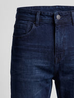 Stln Str Classic Straight Fit Royal Sapphire Mid Rise Faded Indigo Jeans
