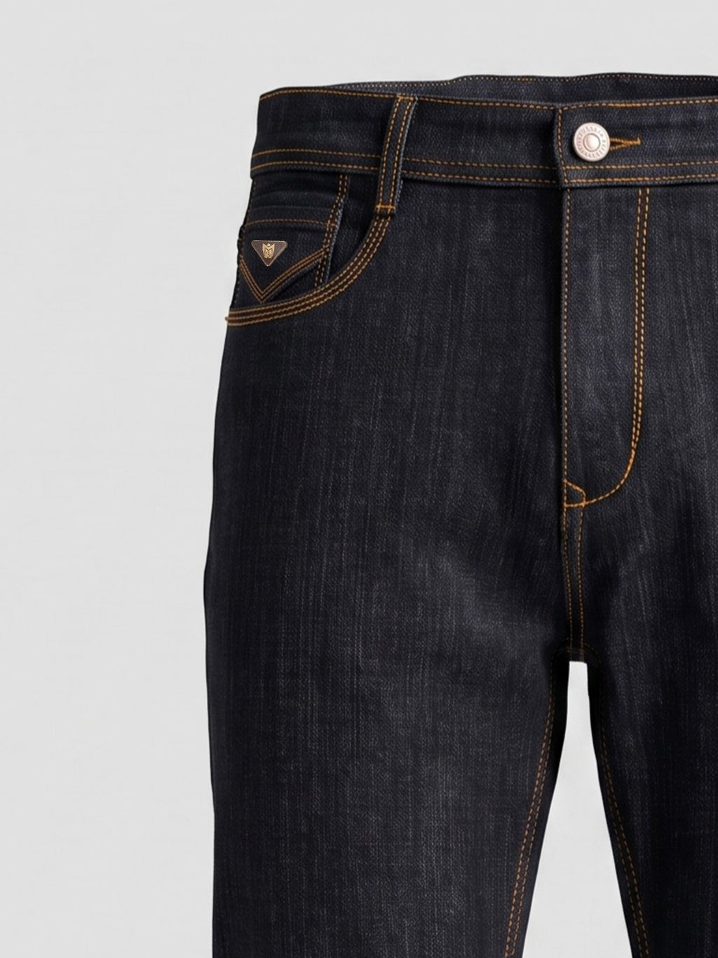 Stalin Slub Club Wear Straight Fit Black Mt Mid Rise Jeans