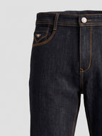 Stalin Slub Club Wear Straight Fit Black Mt Mid Rise Jeans