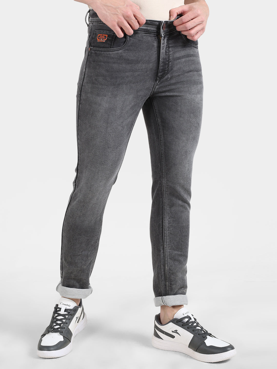 Breeza 17 Smart Fit Grey Jeans