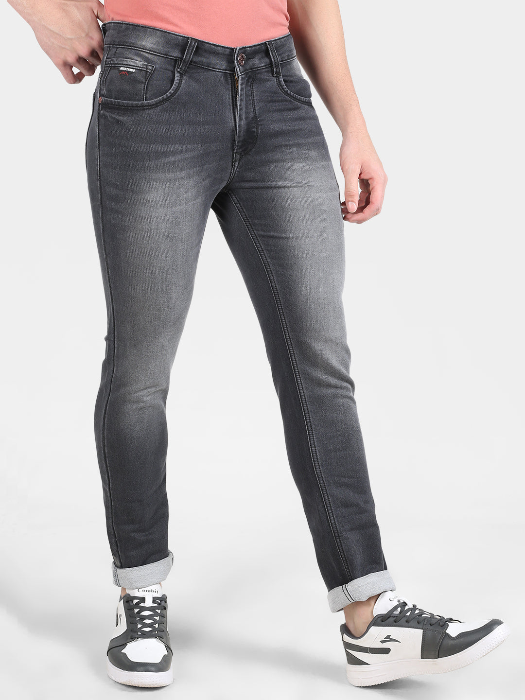 Breeza 14 Smart Fit Grey Jeans