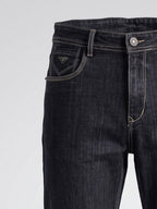 Straight Fit Cloud Grey Mid Rise Jeans