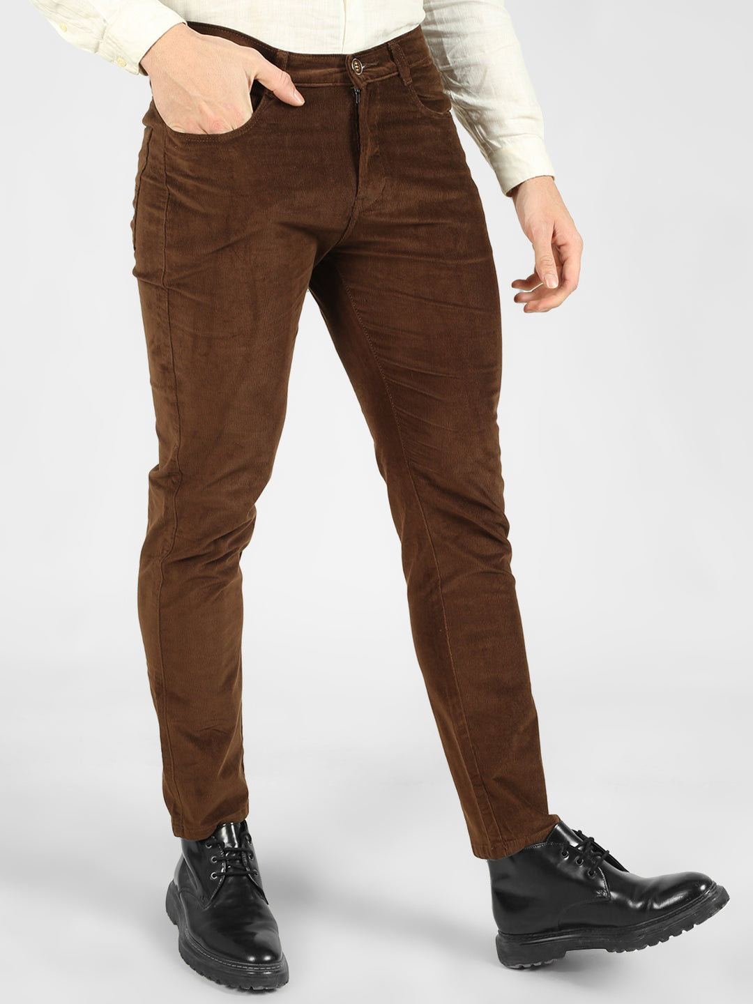 ST Cord- Brown Cotrise Pant