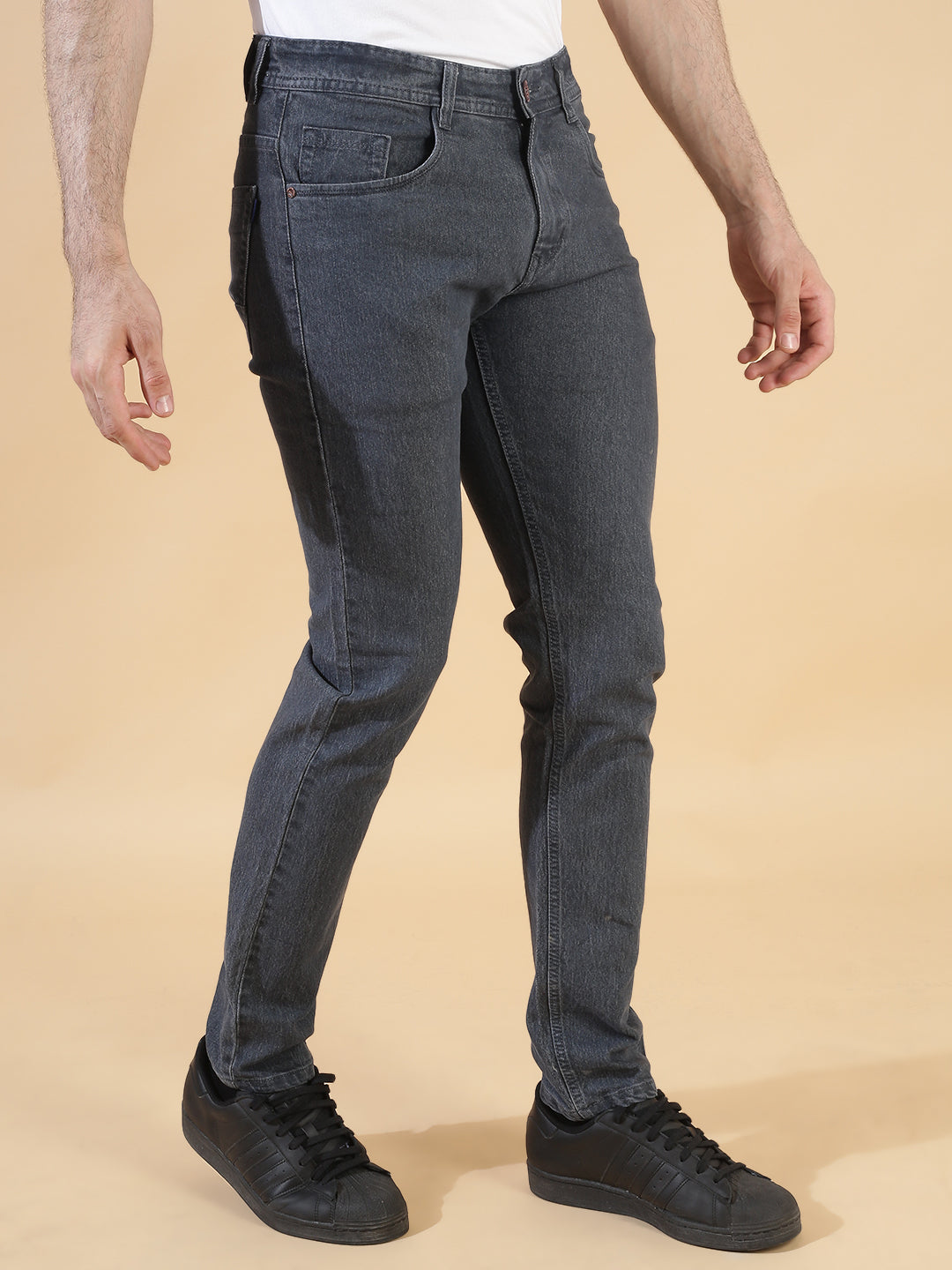 Sonet Light Grey - Comfort Fit Jeans