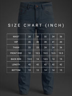 Panasonic Heritage Fit Glacier Indigo Mid Rise Faded Jeans