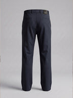 NT Comfort Fit Midnight Blue Mid Rise Trousers
