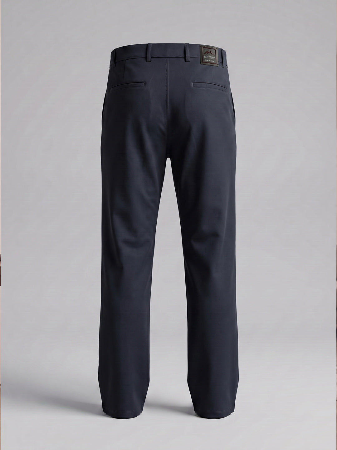 NT Comfort Fit Midnight Blue Mid Rise Trousers