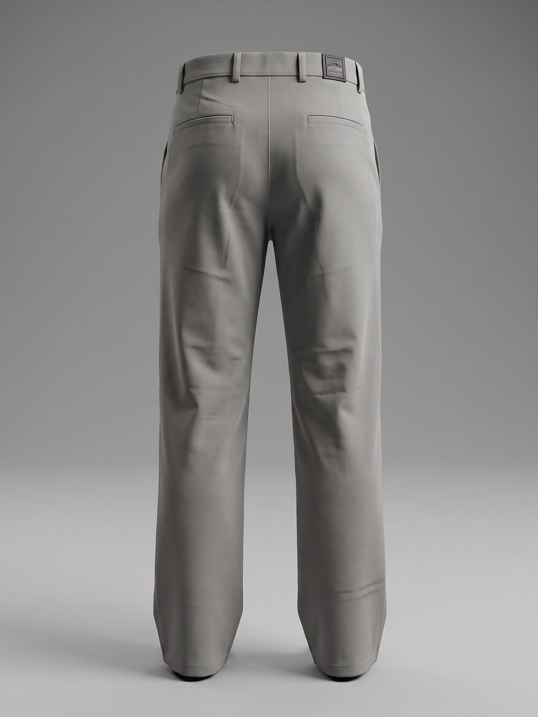 NT Comfort Fit  Steel Grey Mid Rise Trouser