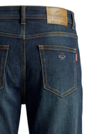 Stln Str Classic Straight Fit Forest Mid Rise Faded Indigo Jeans