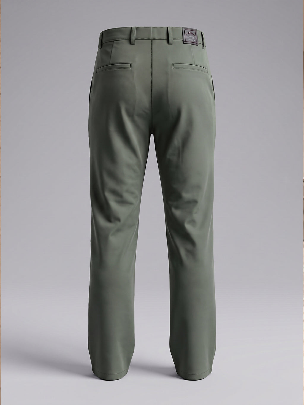 NT Comfort Fit Sage Green Mid Rise Trouser