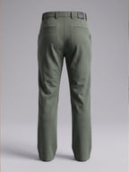 NT Comfort Fit Sage Green Mid Rise Trouser